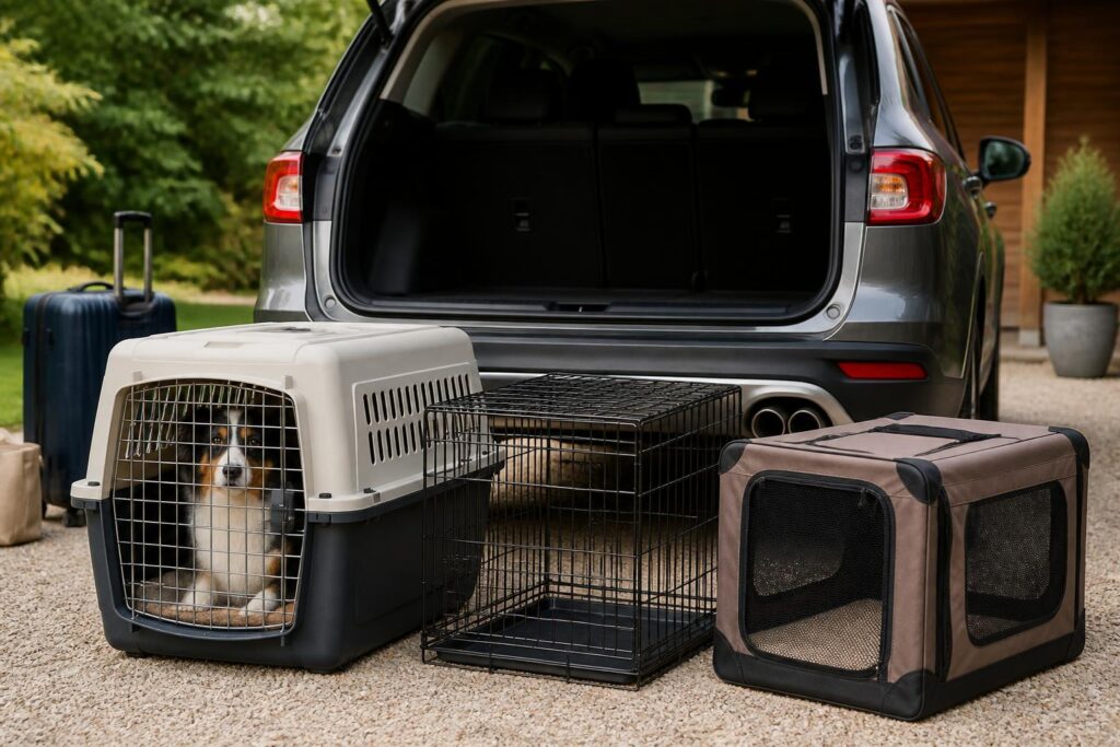 Cage de transport chien : quel modèle choisir pour un voyage en toute sécurité ?