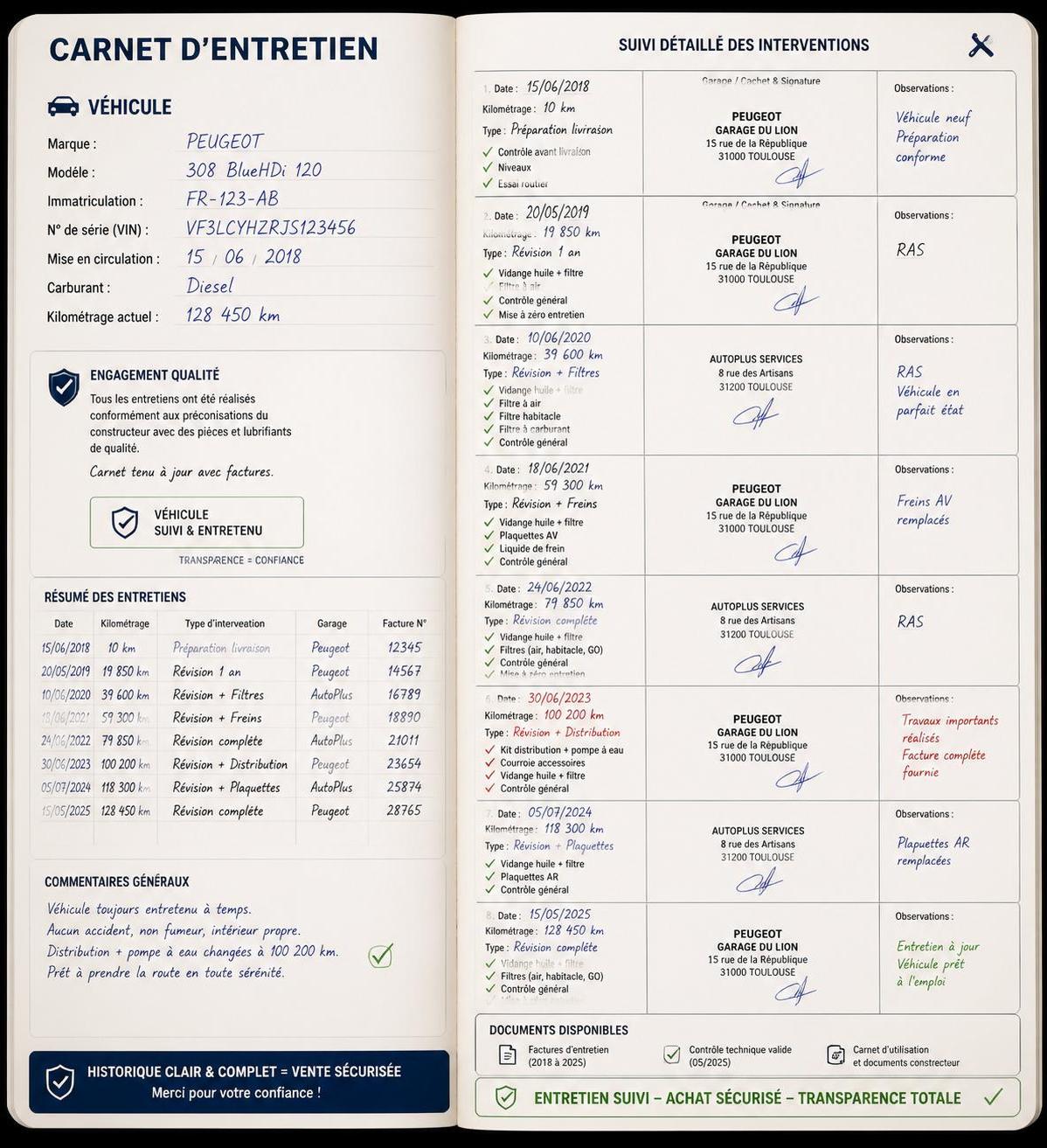 découvrez comment le cahier auto révolutionne la vente de votre véhicule en simplifiant toutes les démarches pour une transaction rapide et efficace.