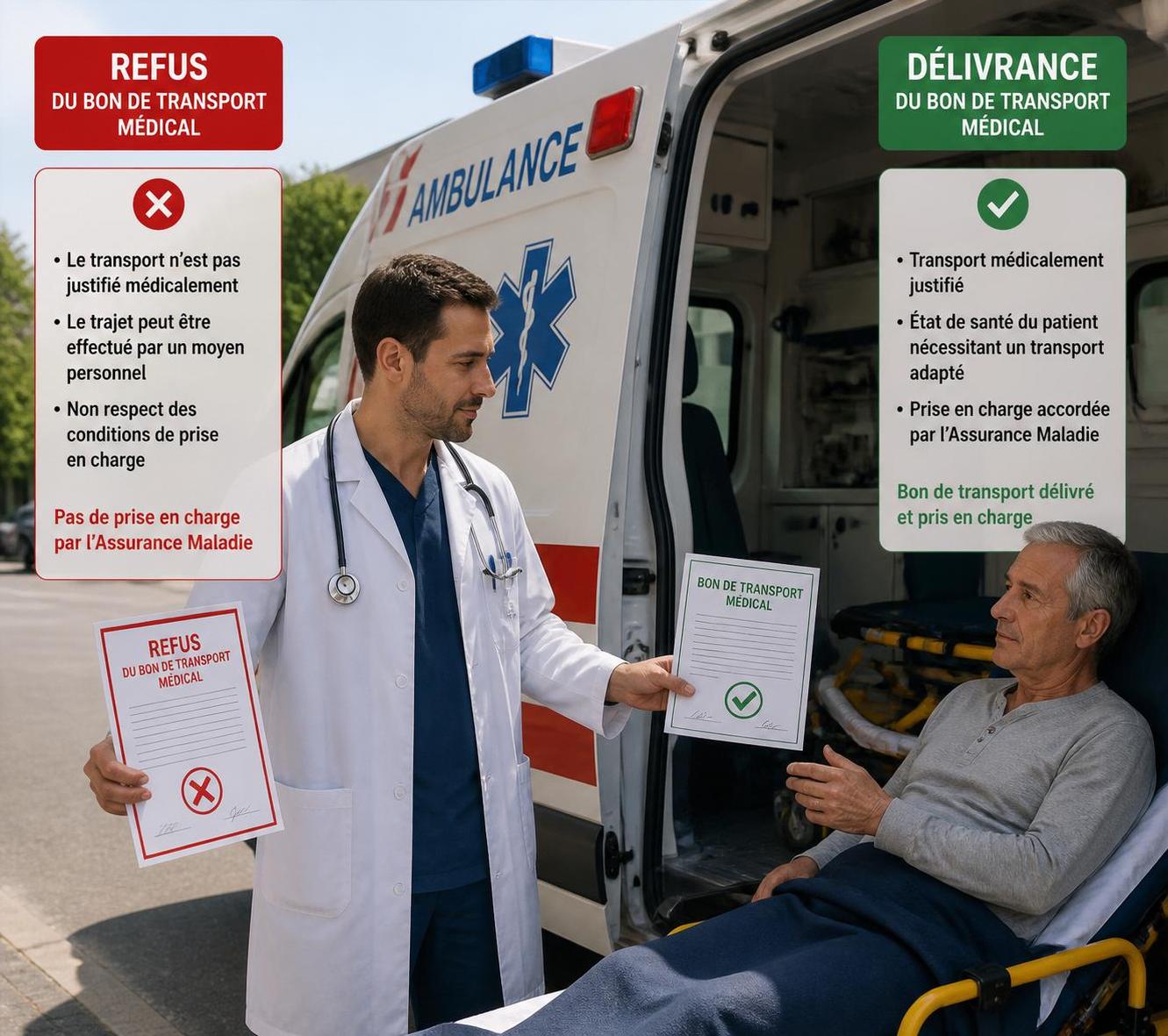 découvrez comment réagir et quelles solutions adopter lorsqu'un médecin refuse de signer un bon de transport, pour garantir votre prise en charge et faciliter vos déplacements médicaux.