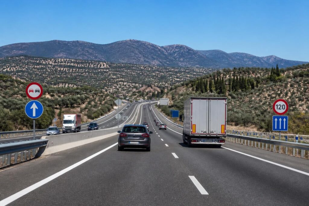 découvrez les règles essentielles à connaître pour circuler en toute sécurité sur les autoroutes en espagne, incluant les limitations de vitesse, les péages et les comportements à adopter.