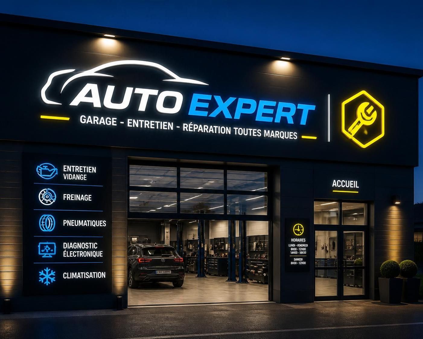 découvrez comment choisir l'enseigne idéale pour votre garage auto afin d'améliorer la visibilité de votre atelier et attirer plus de clients efficacement.