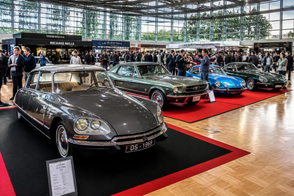 découvrez epoqu'auto, le plus grand salon dédié aux voitures de collection, une plongée passionnante dans l'univers des automobiles anciennes et vintage.