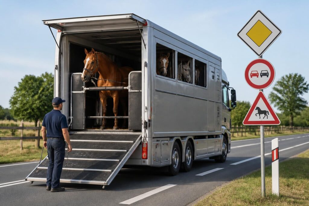 Transport chevaux : quelles règles respecter pour assurer leur sécurité sur la route ?