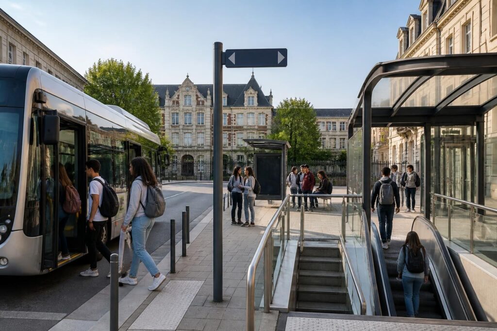 découvrez les meilleures options pour rejoindre le lycée viollet-le-duc facilement en transports en commun, avec des conseils pratiques et les itinéraires les plus rapides.