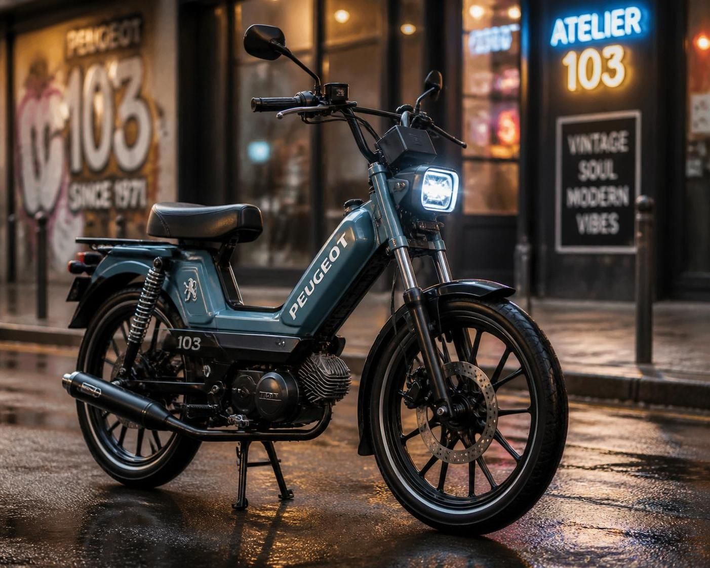 découvrez les accessoires indispensables pour moderniser votre cyclomoteur peugeot 103 et allier style, performance et confort au quotidien.