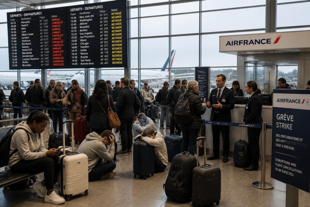 Grève Air France : impact sur les vols et conseils aux passagers