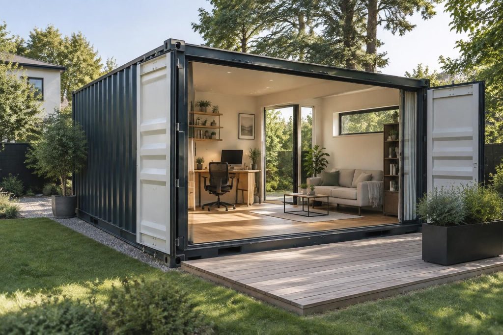 découvrez comment aménager un container en un espace de vie ou de travail confortable, fonctionnel et adapté à vos besoins.