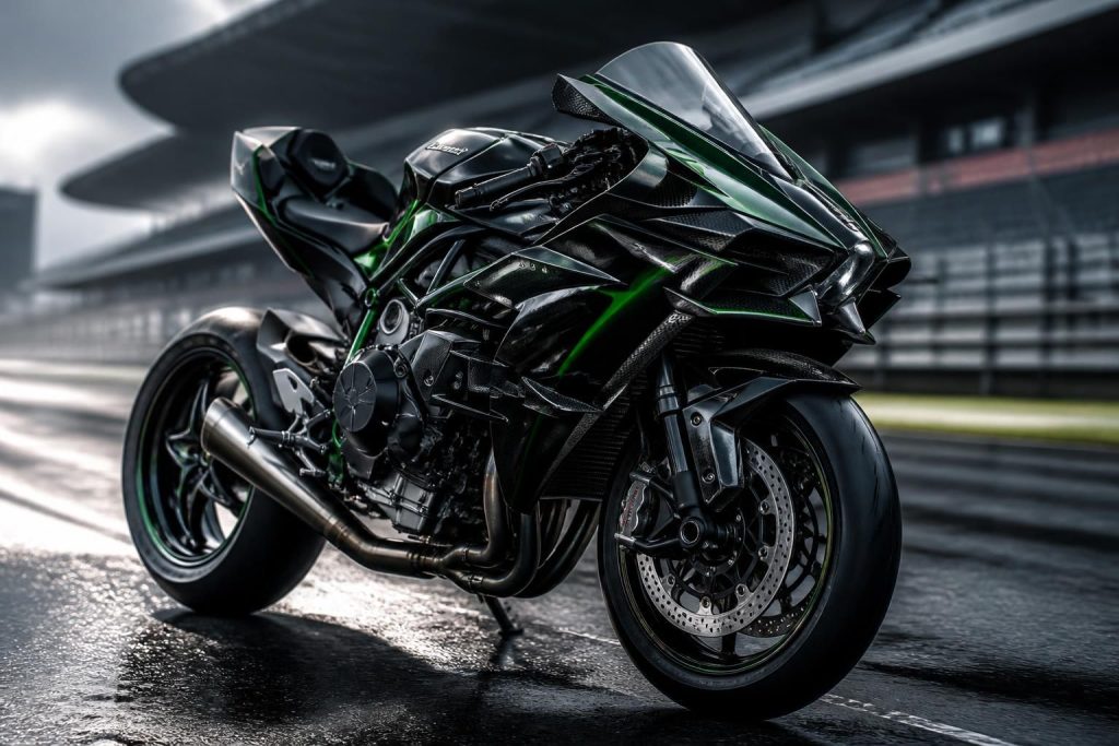 découvrez la kawasaki h2r, une moto de course d'exception alliant puissance extrême et technologie avancée pour des performances hors du commun sur circuit.