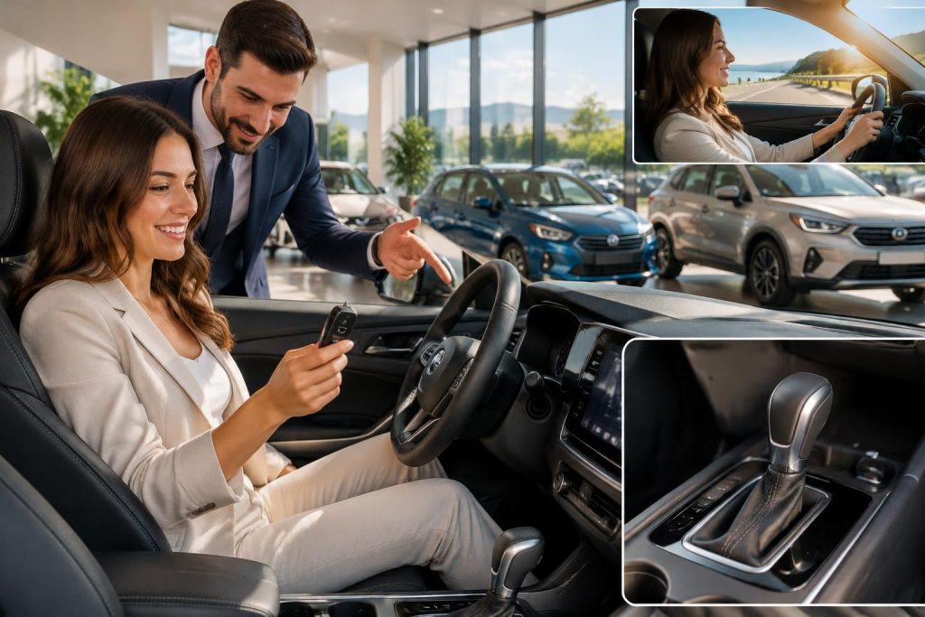 Location voiture boîte automatique : avantages et astuces pour bien choisir