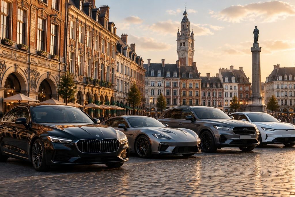 Location voiture luxe Lille : les modèles et offres incontournables