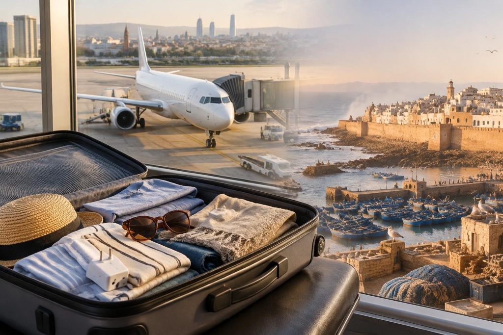 Vol Lyon Essaouira : options de vols et conseils pratiques